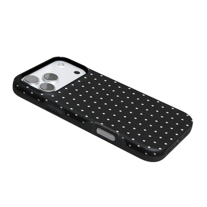 On the Dot | White Polka Dot Case