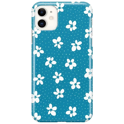 Flower My World | Ocean Blue Floral Case