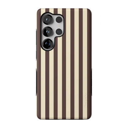 S'more Stripes | Brown Striped Case