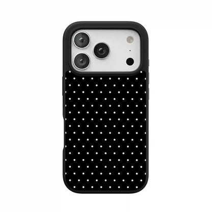 On the Dot | White Polka Dot Case