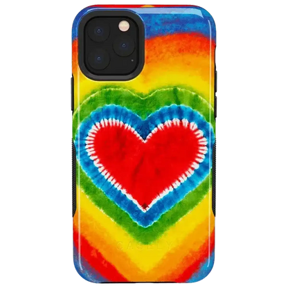 I Heart Tie Dye | Rainbow Heart Case