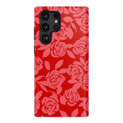 Final Rose | Red & Pink Floral Case