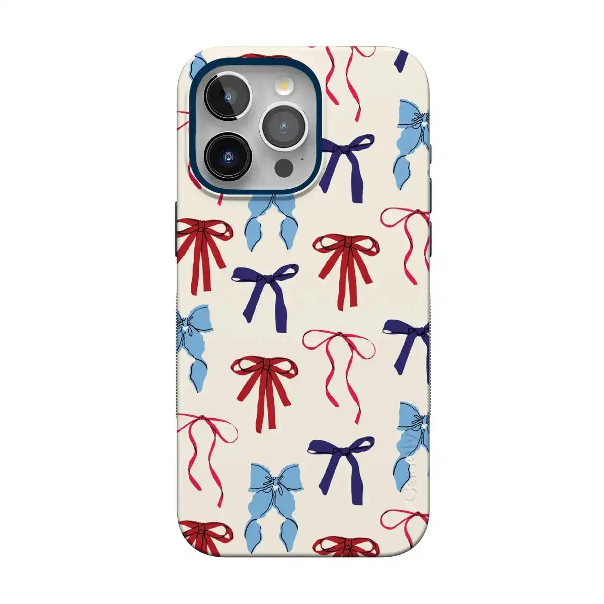 American Girlie | Red White & Blue Bows Case