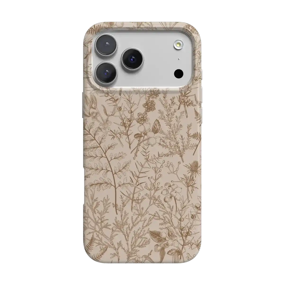 Beige Garden | Neutral Floral Case