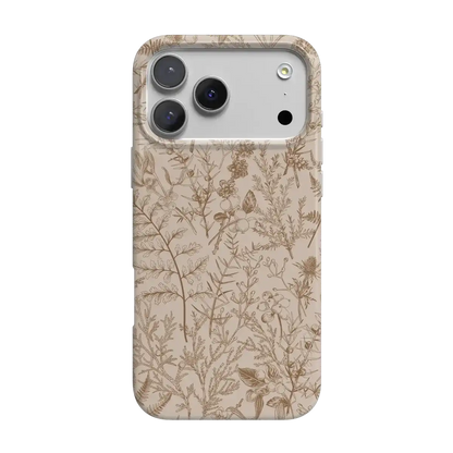 Beige Garden | Neutral Floral Case