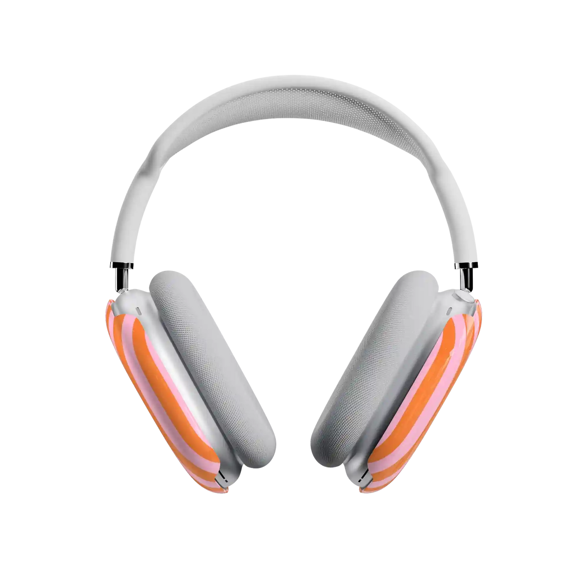 Perfect Stripes | Orange & Pink Stripes AirPods Max Case