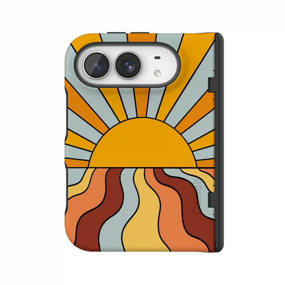 Shine On | Retro Sunset Case
