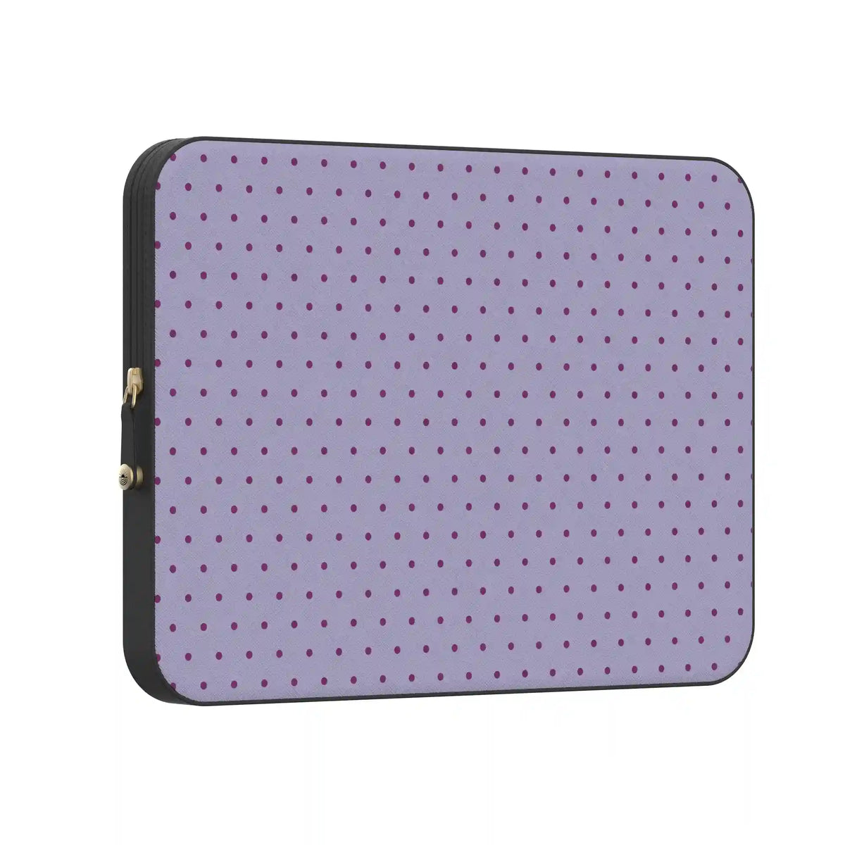 On the Dot | Purple & Plum Polka Dot Laptop Case