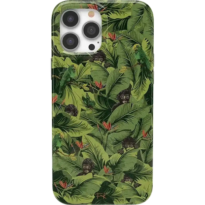Sneaky Monkeys | Frida Kahlo Jungle Floral Case