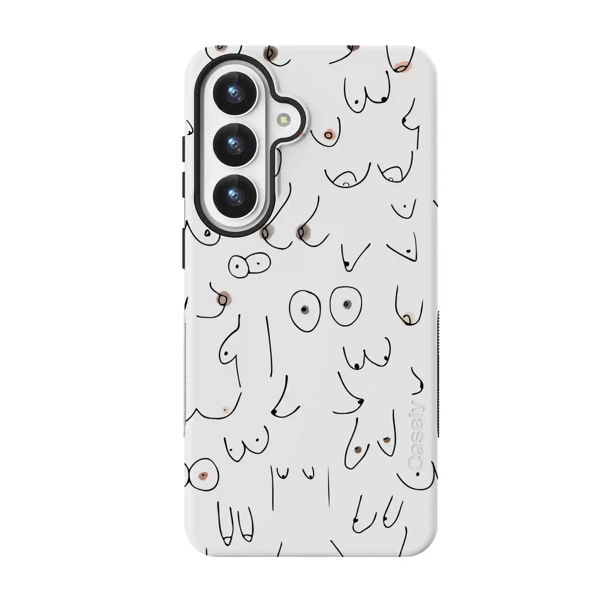 I'm With Her | Black & White Boobs Case