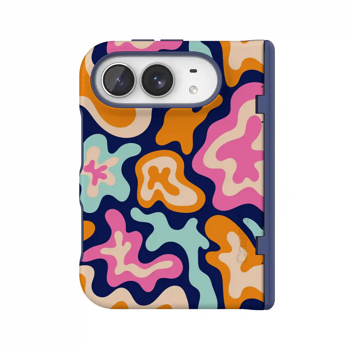 Midnight Color Splash | Abstract Retro Case