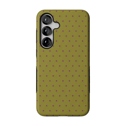 On the Dot | Moss & Plum Dots Case