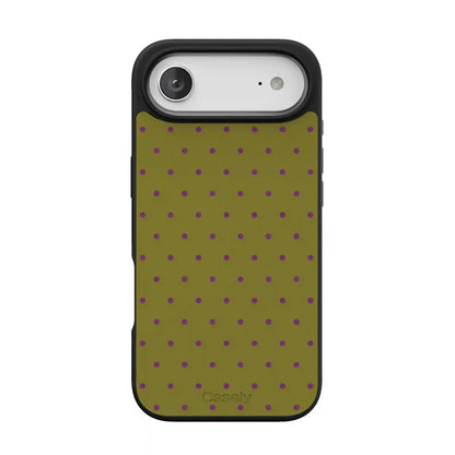 On the Dot | Moss & Plum Dots Case