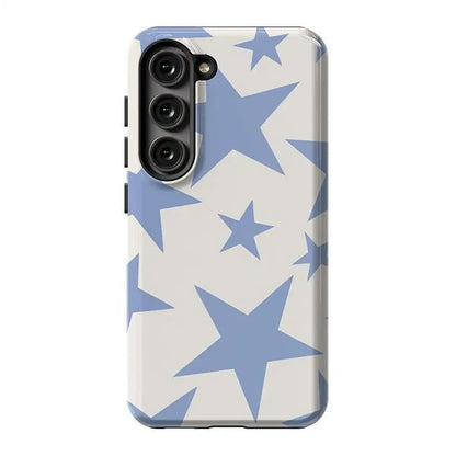 Stars Align | Blue & White Stars Samsung Case