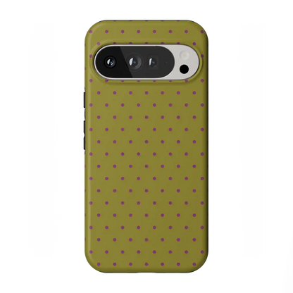 On the Dot | Moss & Plum Dots Case