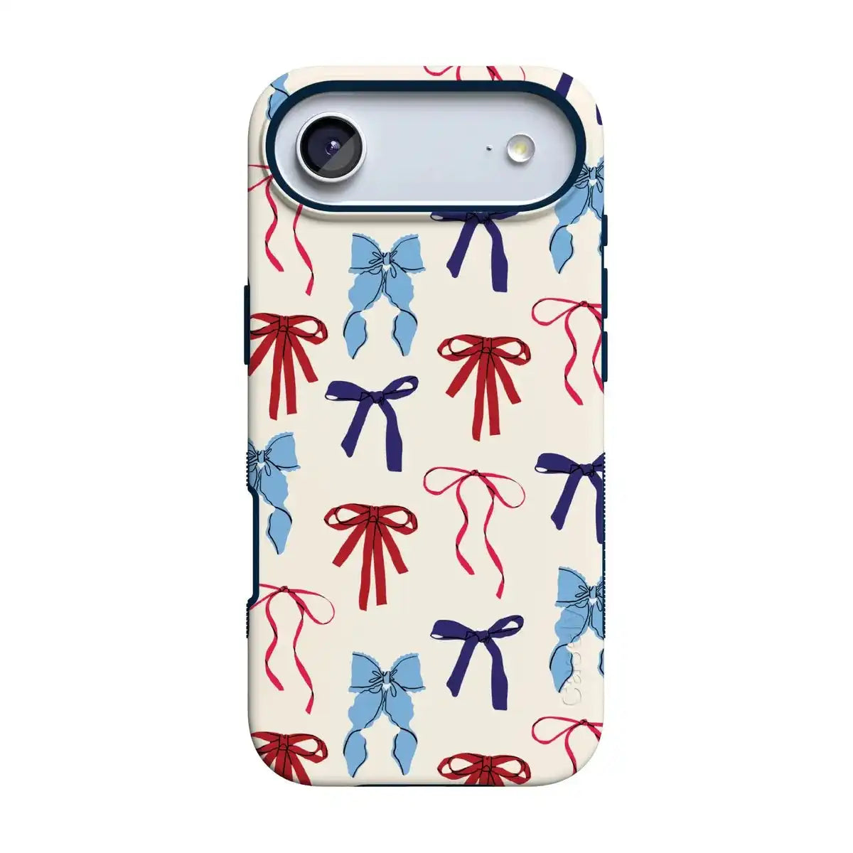American Girlie | Red White & Blue Bows Case