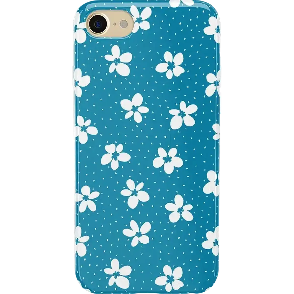 Flower My World | Ocean Blue Floral Case