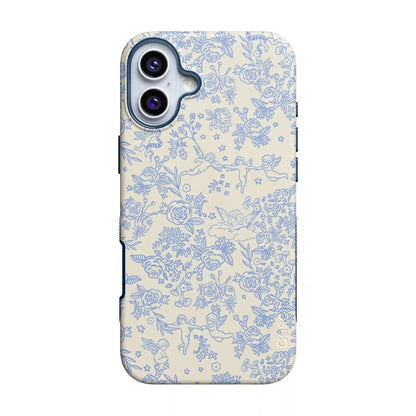 Cupid's Canvas | Periwinkle Floral Case