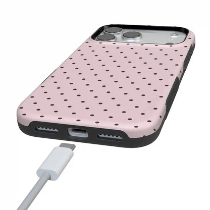 On the Dot | Pink Polka Dot Case