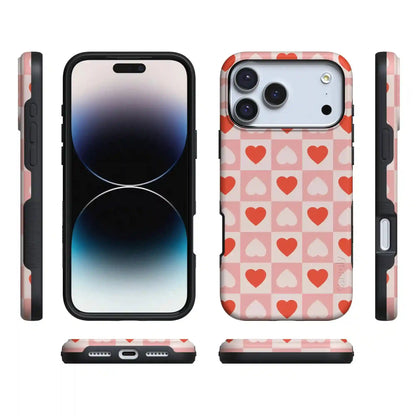 King of My Heart | Checkered Hearts Case