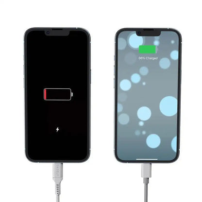 Fast Charging Cable | MFi Certified Lightning to USB-C Cord - White Cord