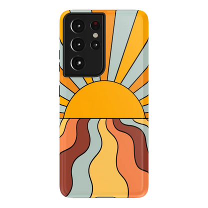 Shine On | Retro Sunset Case