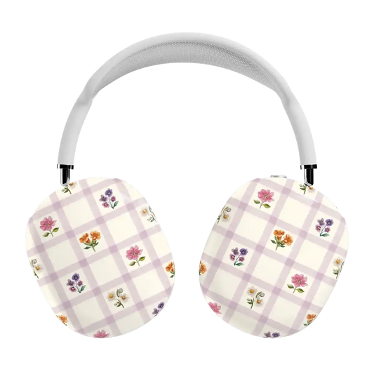 Meadow Check | Floral Gingham AirPods Max Case
