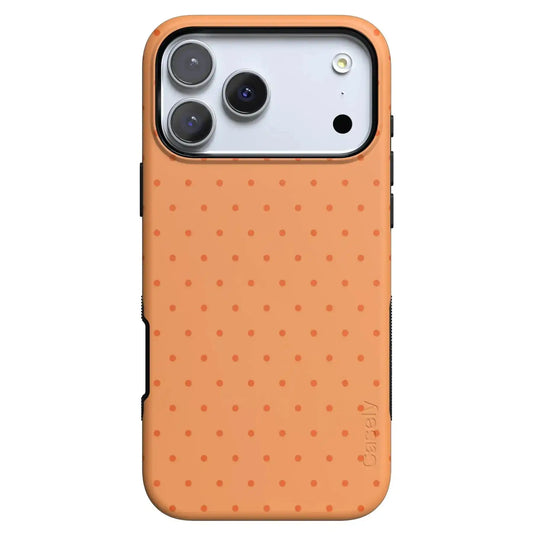 On the Dot | Orange Polka Dot Case