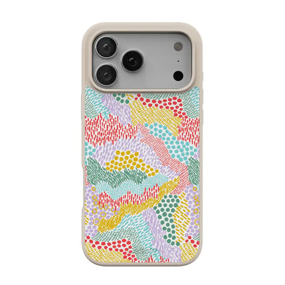 Color Me Happy | Pattern Colorblock Case