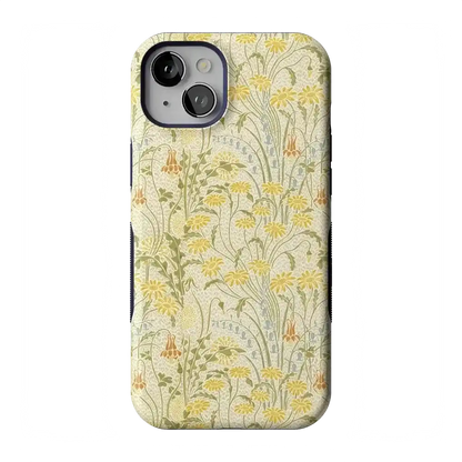 Boho Blooms | Golden Floral Case