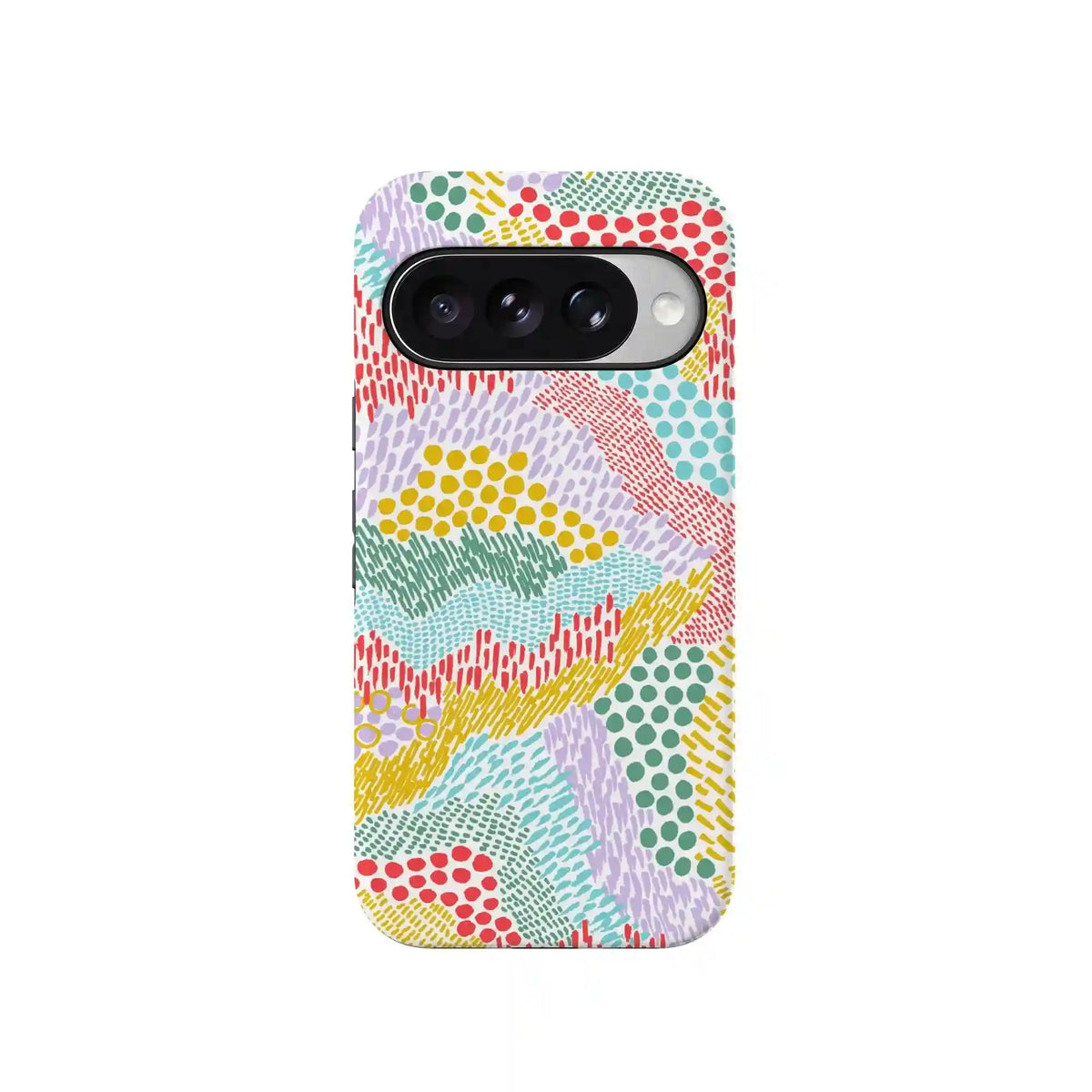 Color Me Happy | Pattern Colorblock Case
