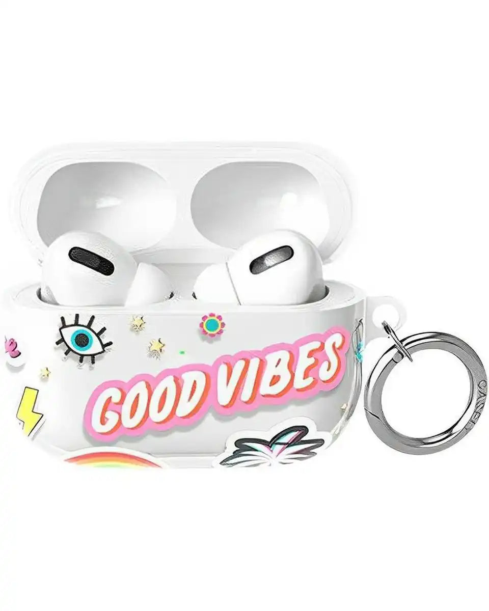 Stuck on U | Festival Sticker Floral AirPods Case