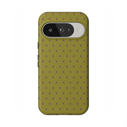 On the Dot | Moss & Plum Dots Case