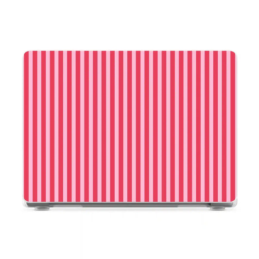 Perfect Stripes | Pink Stripes Laptop Shell