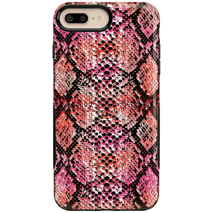 Snake Along | Red Snake Skin Case