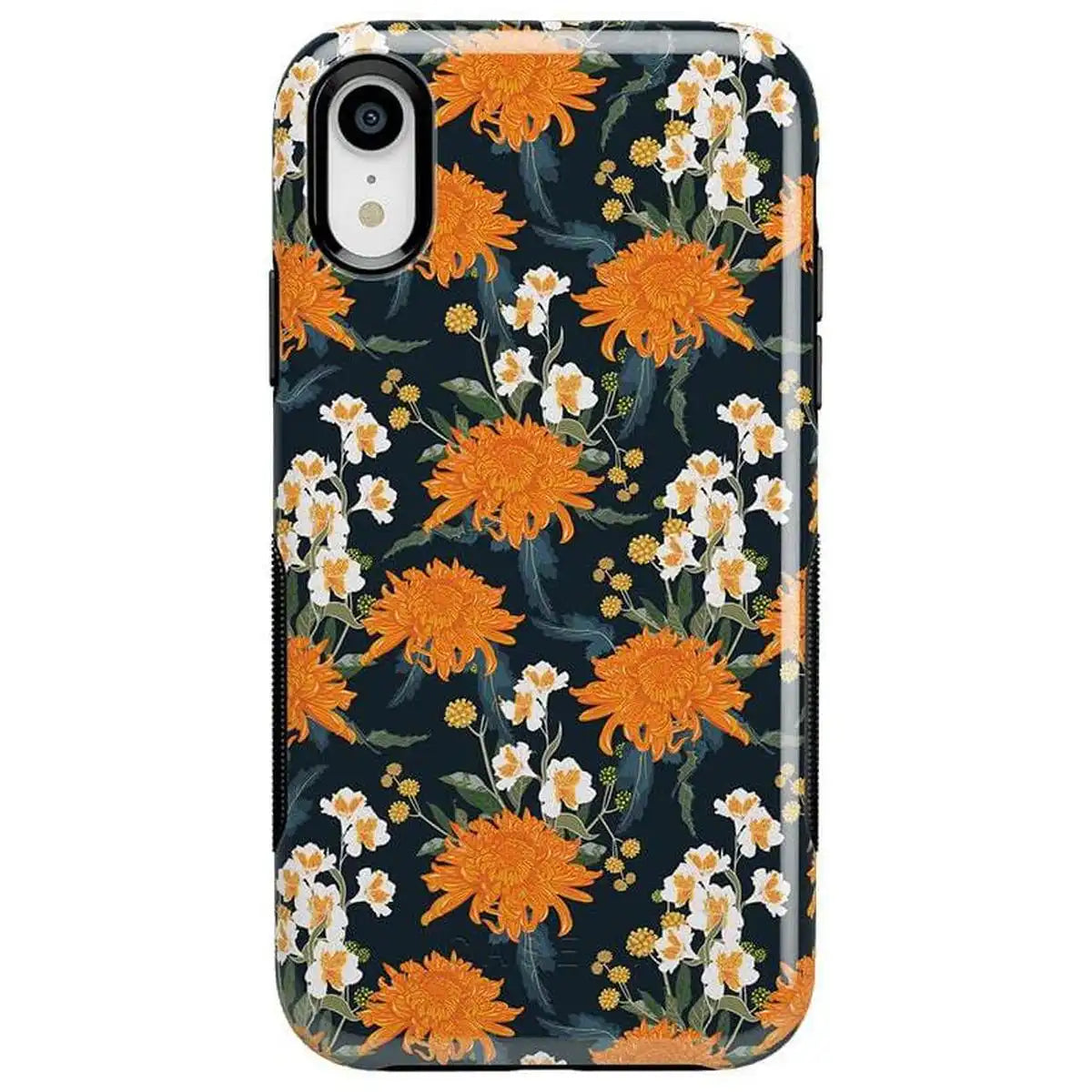 Off Tropic Floral | Exotic Orange Flower Case