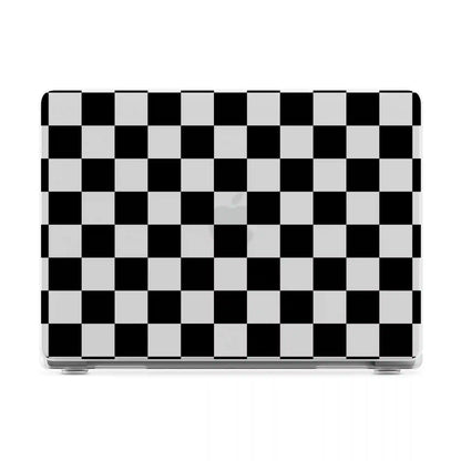 Fit Check | Black Checkerboard Laptop Shell