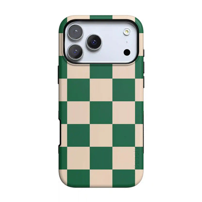 Fit Check | Green Checkerboard Case