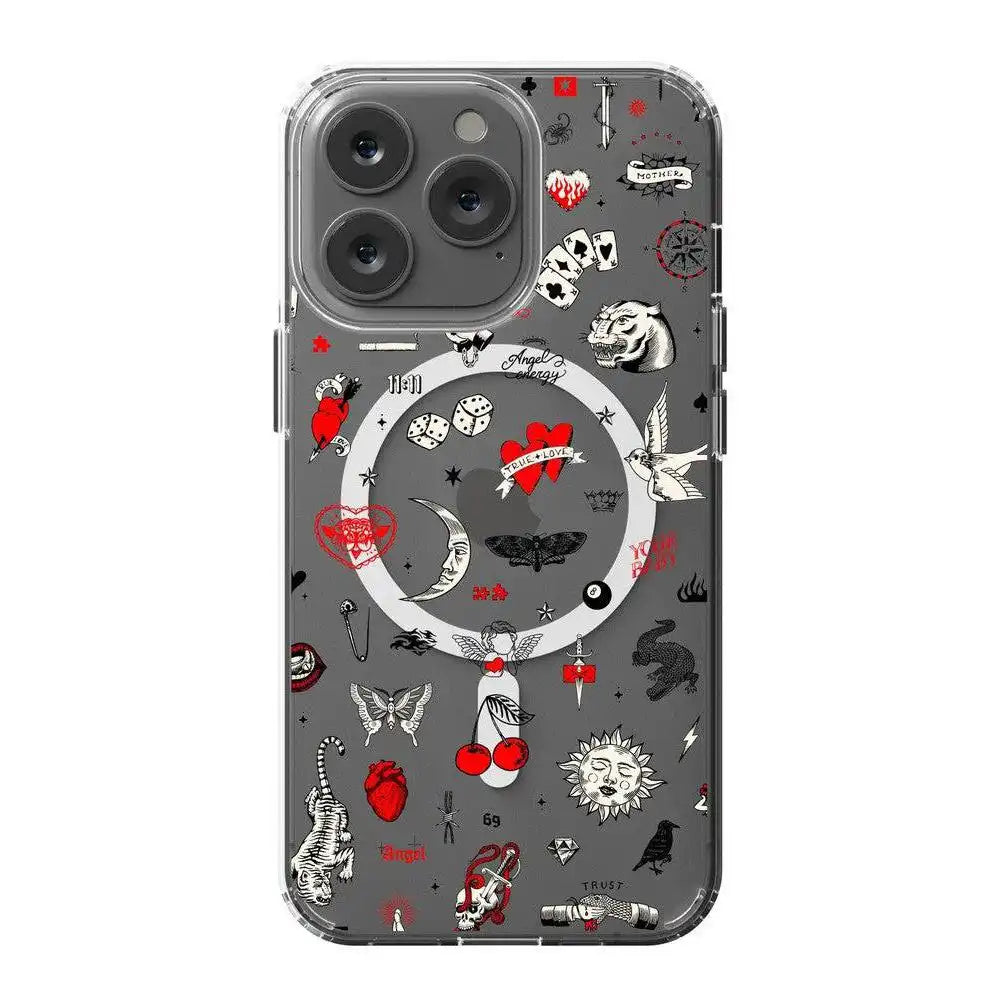 Not a Phase | Clear Flash Tattoo Case