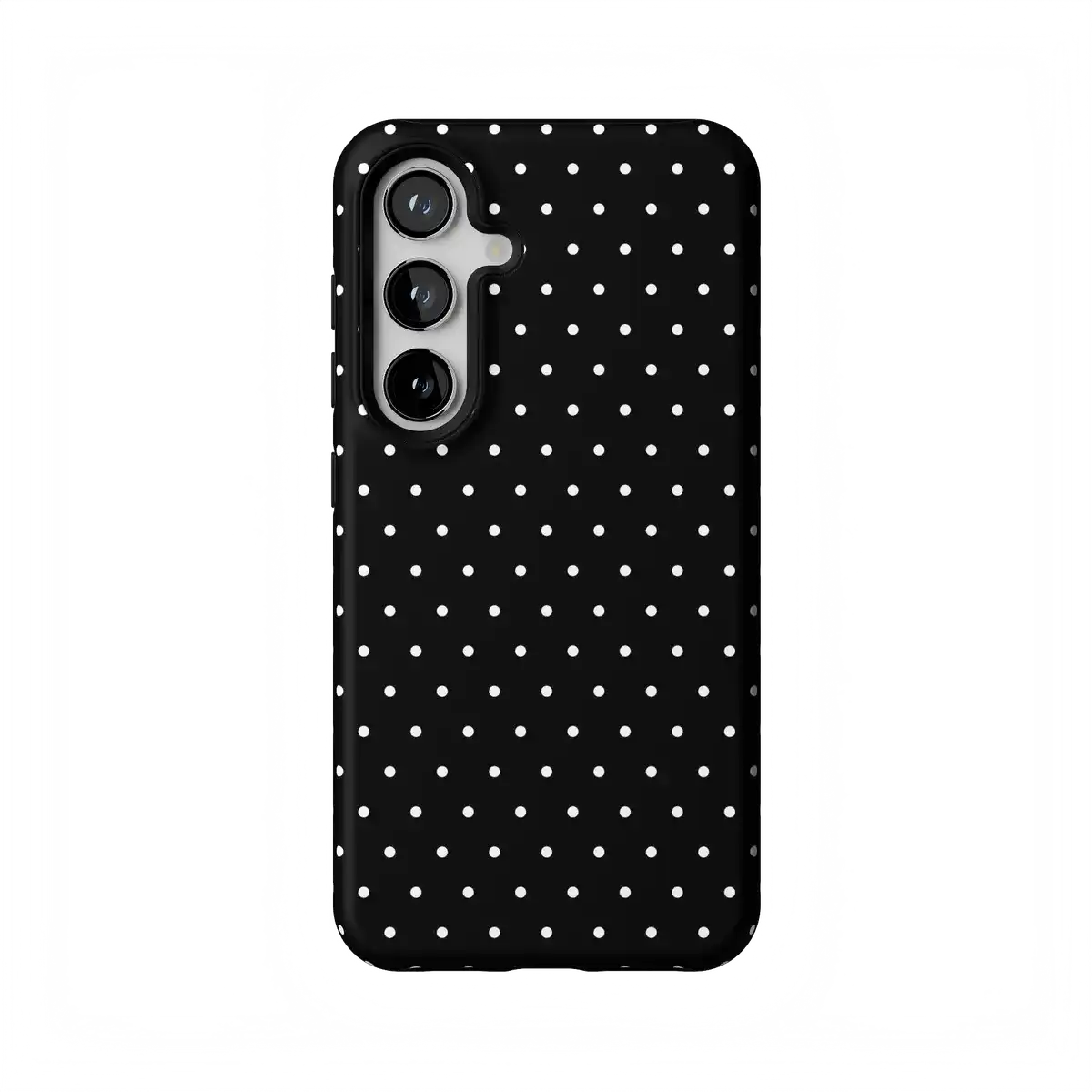 On the Dot | White Polka Dot Case
