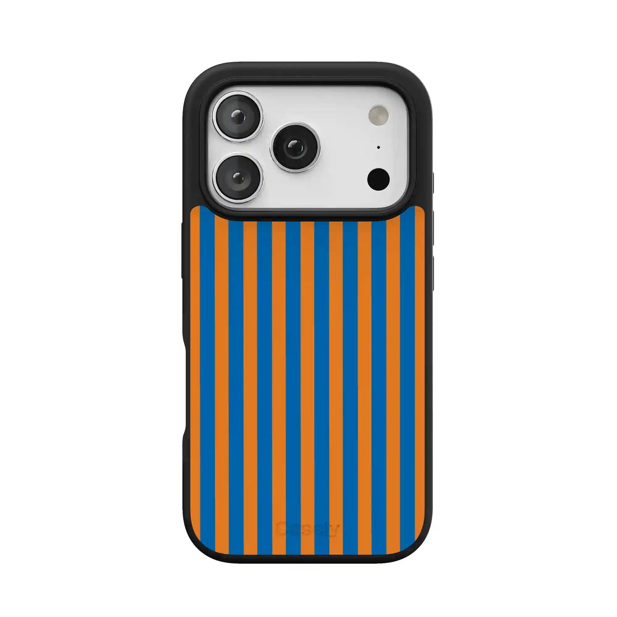 Go New York | Blue & Orange Stripes Case