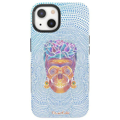 Vida y Muerte | Frida Kahlo Dotted Skull Case