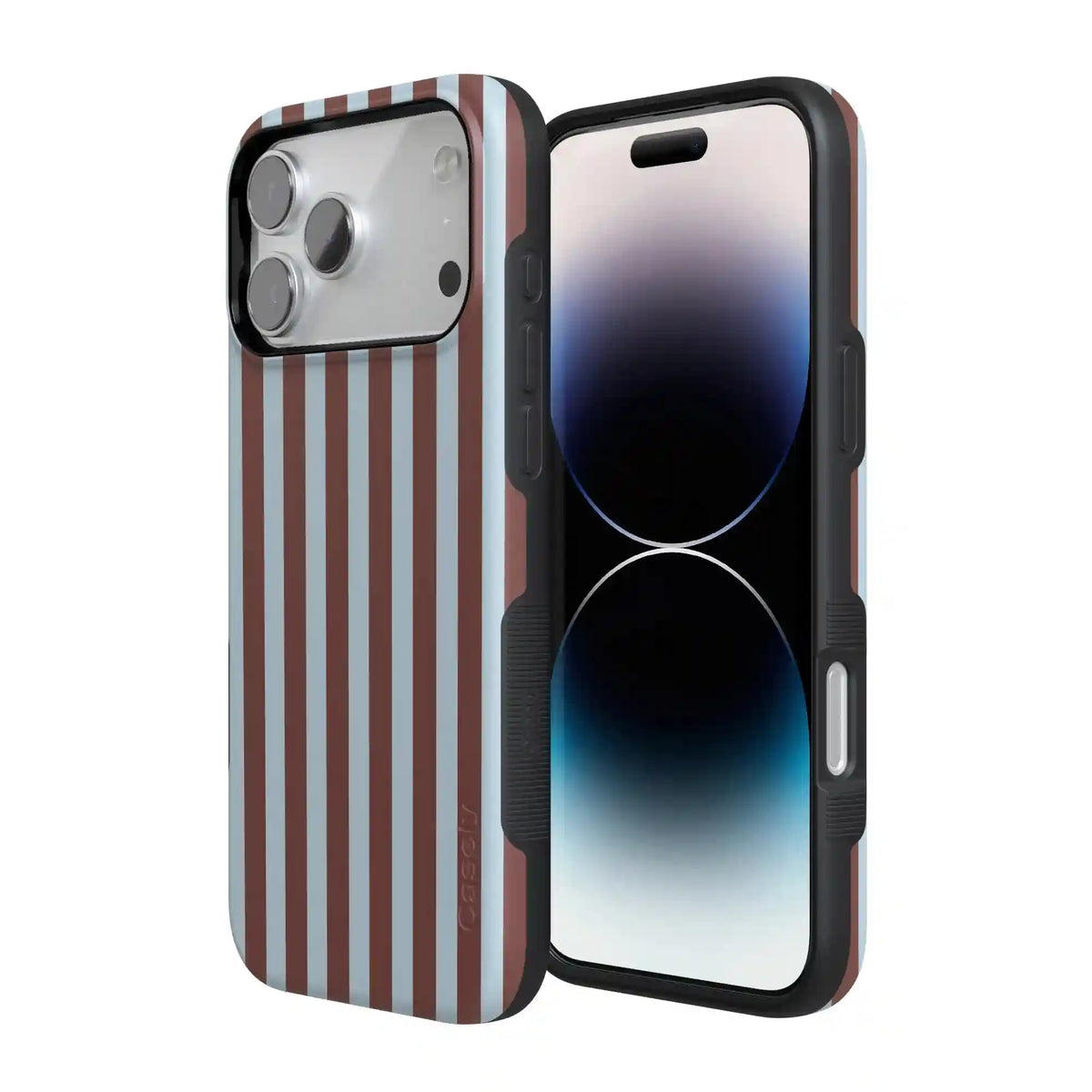 Sunday in Brooklyn | Blue Stripes Case