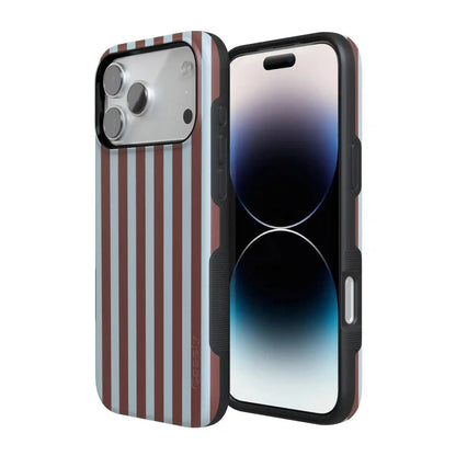 Sunday in Brooklyn | Blue Stripes Case