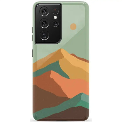 Endless Peaks | Colorblock Mountain Samsung Case