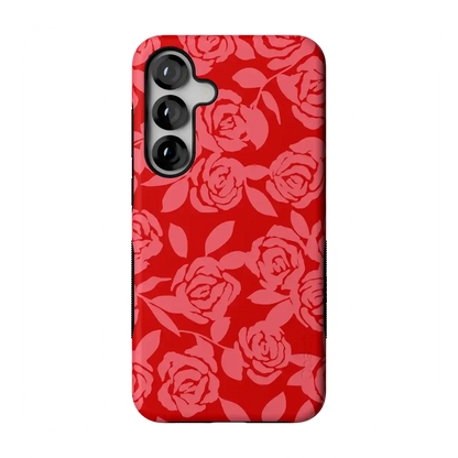 Final Rose | Red & Pink Floral Case