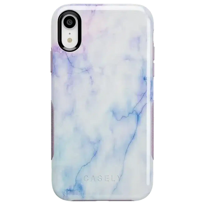 Cotton Candy | Blue & Purple Marble Case