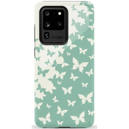 Butterfly Effect | Sage Colorblock Samsung Case