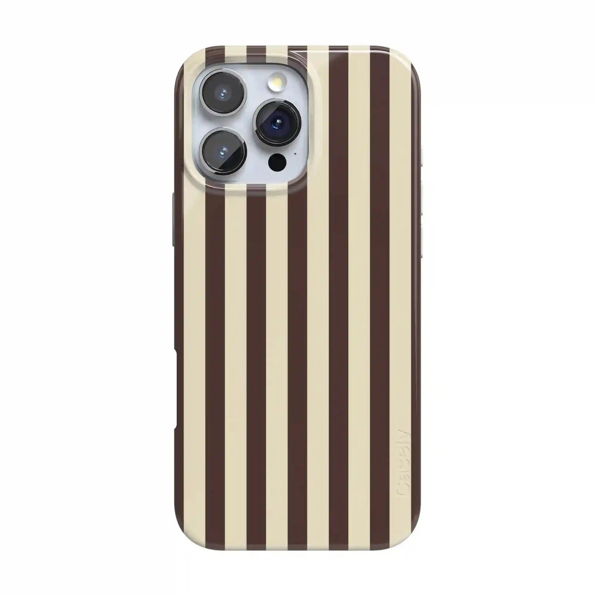 S'more Stripes | Brown Striped Case