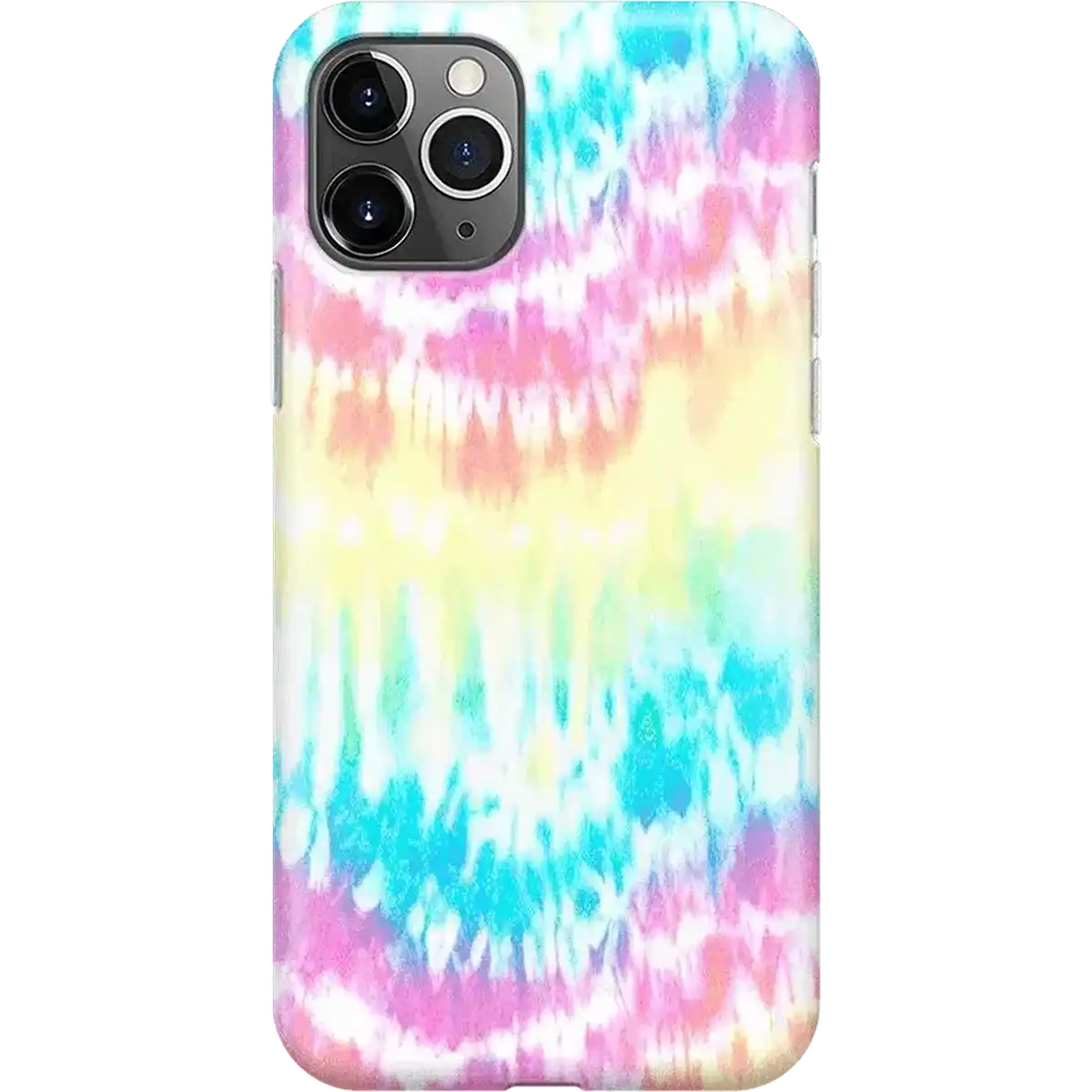 Wild & Free | Classic Rainbow Tie Dye iPhone Case